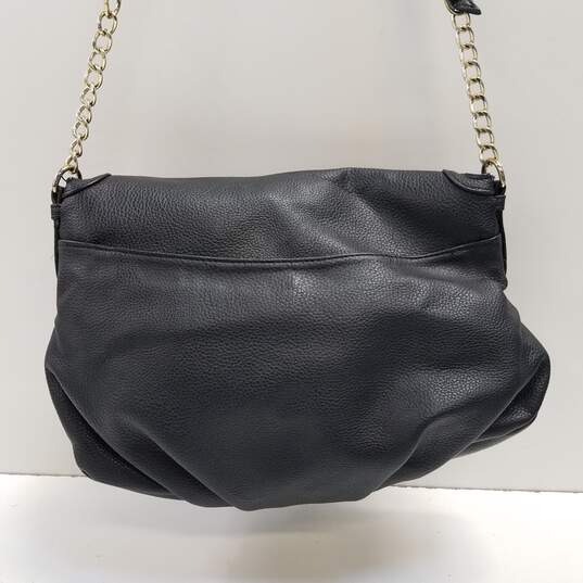 Juicy Couture Black Leather Hobo Shoulder Bag image number 3