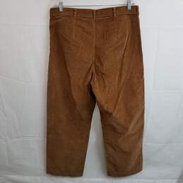 Everlane brown corduroy wide leg pants size 16 alternative image