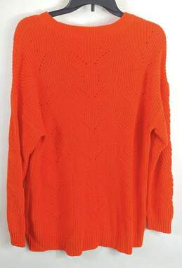 Torrid Women Orange Sweatshirt Sz 1 NWT alternative image