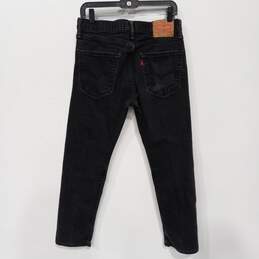 Levi Men's Black Jeans Size W32 L30 alternative image
