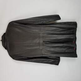 Tuskany  Men Black Leather Jacket XL alternative image