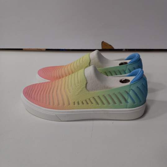 Skechers Street Women's Poppy Rainbow Memory Foam Sneakers Size 8 image number 3