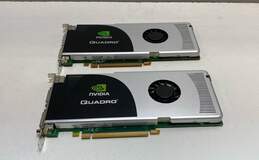 NVIDIA QuadroFX 3700 Graphics Card 2 DVI Ports - Lot of 2