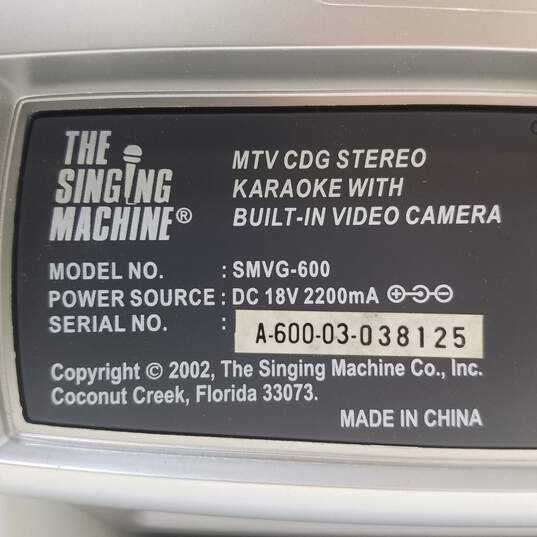MTV The Singing Machine Karaoke Vision image number 5