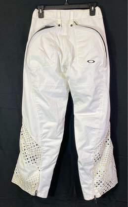 NWT Oakley Womens White Airbrake Pockets Snowboarding Snow Pants Size XS alternative image