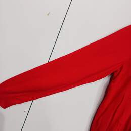 Alfani Red 1/4 Zip Pullover Sweater Men's Size L