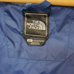 Wm The North Face Bastille Navy Blue Tri-Climate Jacket W/Faux Buttons (Zip Up/Hook) Sz S/P alternative image