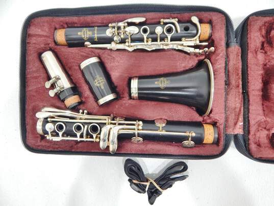 Buffet Crampon & Cie. Brand International Model Wooden B Flat Clarinet w/ Case and Accessories image number 1
