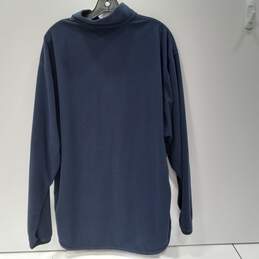 Nike Men's Navy Blue Fleece Pullover Jacket Size XL alternative image