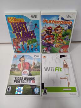 Bundle Of 4 Nintendo Wii Games