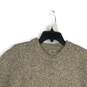 L.L. Bean Womens Gray Knitted Crew Neck Long Sleeve Pullover Sweater Size L image number 3
