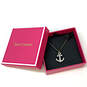NWT Designer Juicy Couture Gold-Tone Marine Pendant Necklace With Box image number 1