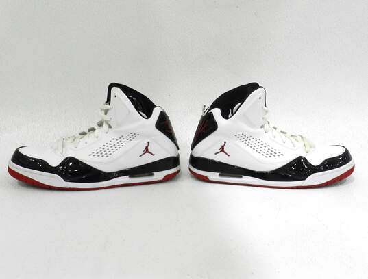 Jordan SC-3 White Black Gym Red Men's Shoe Size 11 image number 5