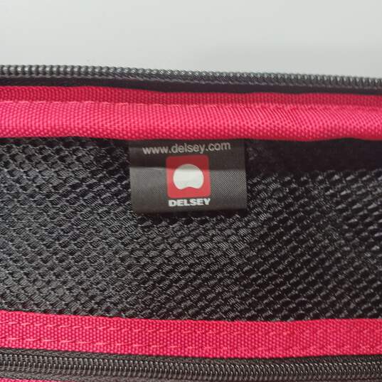 Delsey Black Padded Laptop Backpack image number 4