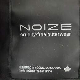 Noize High Tech Synthetic WM's Black Hooded Puffer Jacket Size MM