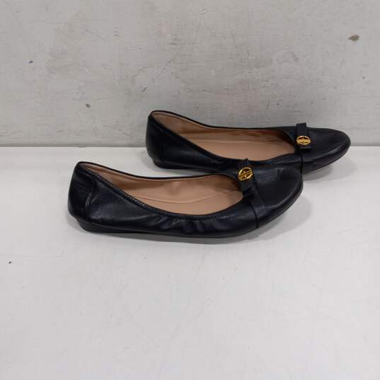 Cole Haan Tova Ballet Women's Black Leather Flats size 8 1/2 image number 4