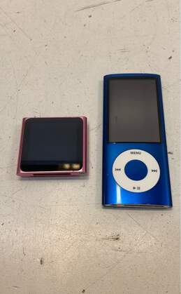 Apple iPod Nanos (5th and 6th Generation) - Lot of 2