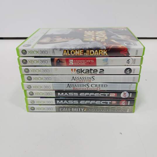 Bundle of 8 Microsoft Xbox 360 Video Gameas image number 3