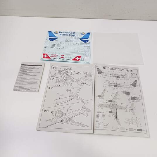 Revell Airbus A 320 Thomas Cook Swiss Model Plane Kit 1:144 Scale #04201 IOB image number 3