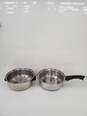 Set of 2 Stainless Steel Pan & Pot image number 1