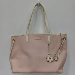 Michael Kors Pink Tote Style Handbag Purse
