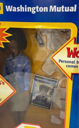 Washington Mutual "Action Teller" Black Female Doll (NIB) alternative image