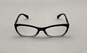 Prada black Clear Gradient Cat Eye Eyeglasses VPR 15P ZYY-101 W/ Case image number 4