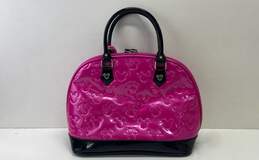 Loungefly X Disney Minnie Loves Mickey Embossed Handbag Pink alternative image