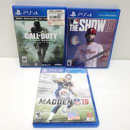 PS4 Game Lot #1