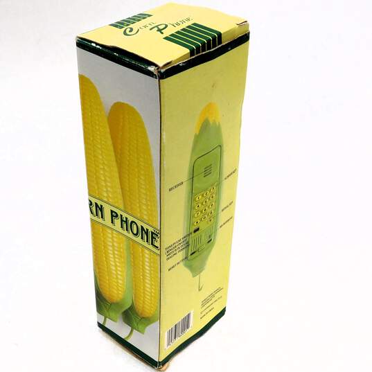 Vintage Corn Phone Novelty Landline Telephone Grade A Products IOB image number 7