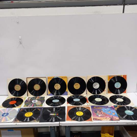Bundle of 14 Assorted Vinyl Record Albums image number 3