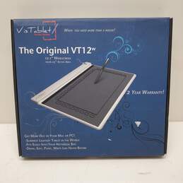 VisTablet 12.1" Widescreen Pencil Tablet for Mac and PC to Draw, Edit, More