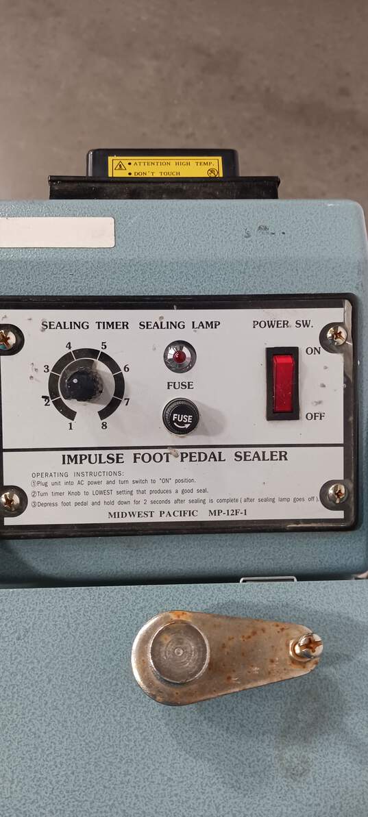 Vintage Impulse Foot Pedal Sealer image number 5