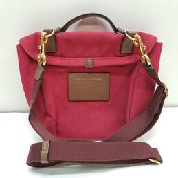 Marc Jacobs Trooper Canvas Camera Crossbody Red
