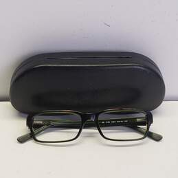 Ray-Ban Tortoise Rectangle Eyeglasses (Frame)