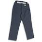 NWT Sonoma Womens Gray Slash Pocket Straight Fit Chino Pants Size 32X30 image number 2