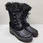 Khombu Nordic 2 Tall Faux Fur Winter Snow Boots Black Size 10 image number 1