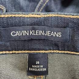 Calvin Klein Women Blue High Rise Jeans Sz 25 NWT