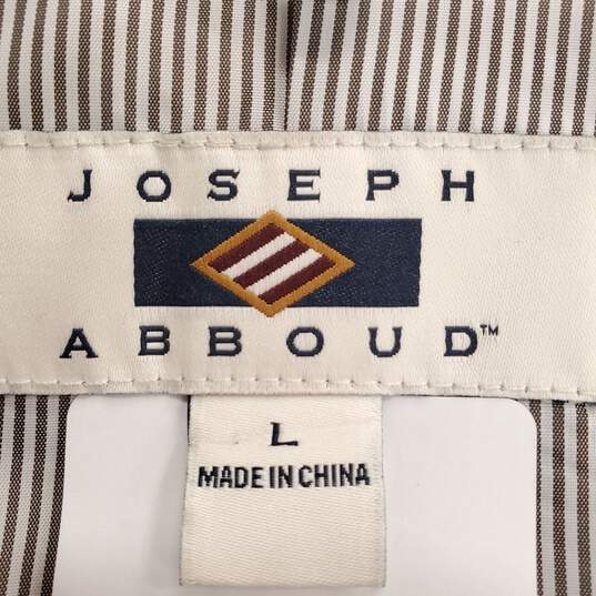 Joseph Abboud Men Tan Jacket L image number 3