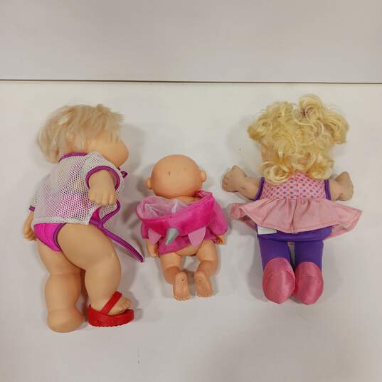 Vintage Trio of Cabbage Patch Doll Lot image number 2