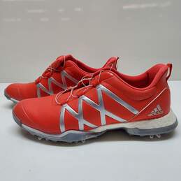 Adidas Womens Golf Adipower Boost Red Sneakers Size 9.5