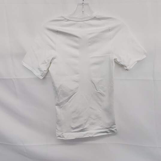 Spanx Mens Ultra Sculpt White T-Shirt Size L image number 2