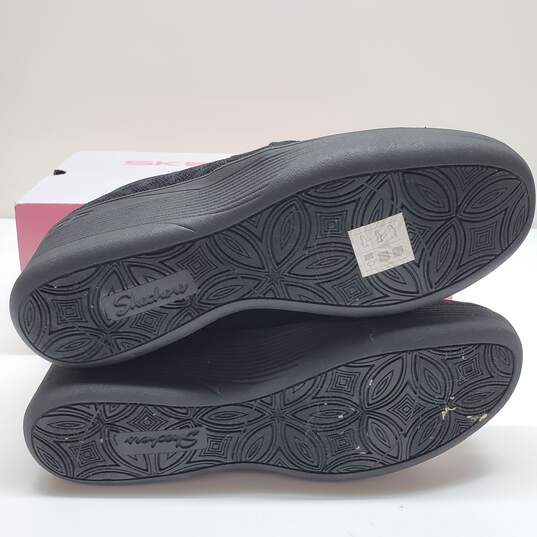 Skechers Pier-Lite Hot Seat Black  Women's Comfort Shoes Size 8 image number 4