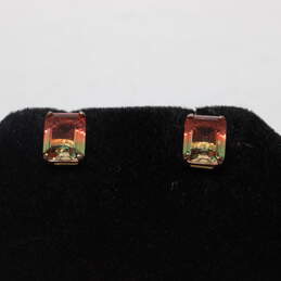 Assortment of 5 Vermeil & Rose Gold Plated Stud Earrings - 3.2g alternative image