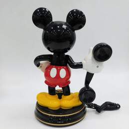 Vintage Disney Mickey Mouse Animated Talking Landline Home Phone Telephone alternative image