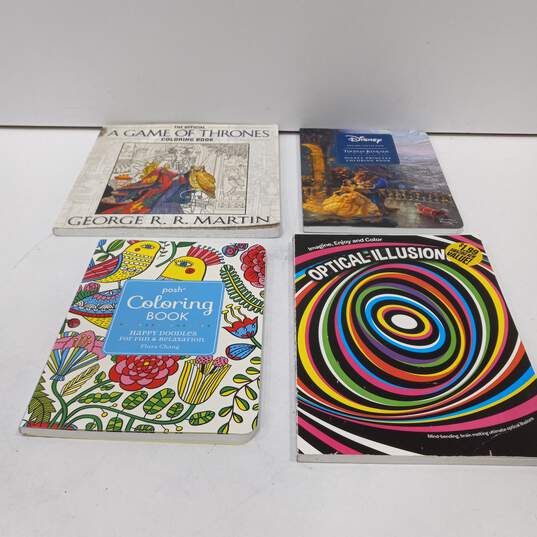 Lot of 9 Coloring Books image number 4