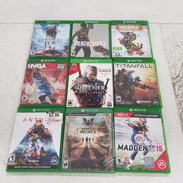 Lot of 9 Xbox One Video Games #3