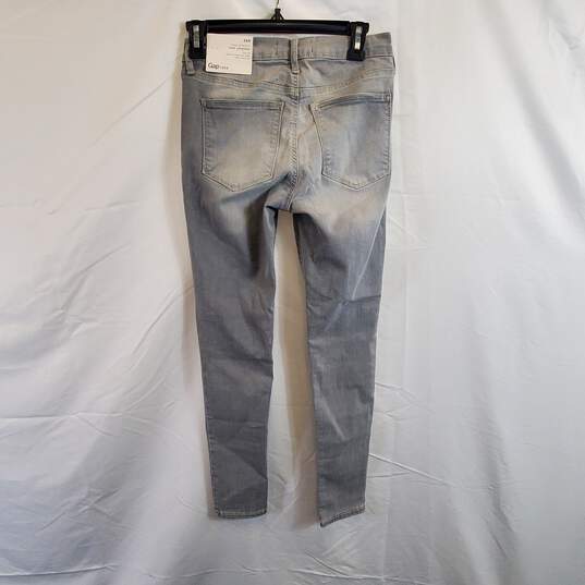 Gap Women Gray Jeans NWT 26R NWT image number 2