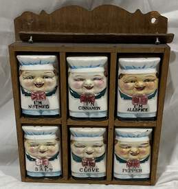 Lot Of Vintage Chef Spice Shakers