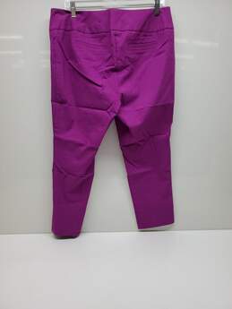 Torrid Fucia Stretch Rayon Work Pants Size 12 alternative image